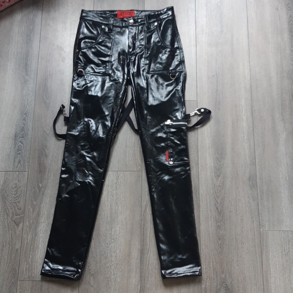 Tripp nyc Pants - ON HOLD- Brand New Tripp Skinny Strap PVC Pants